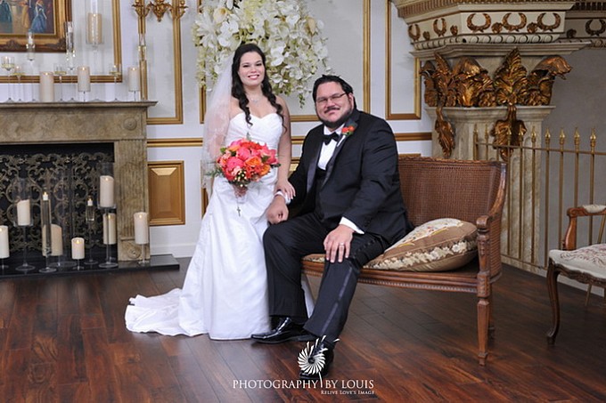 bride and groom portraits