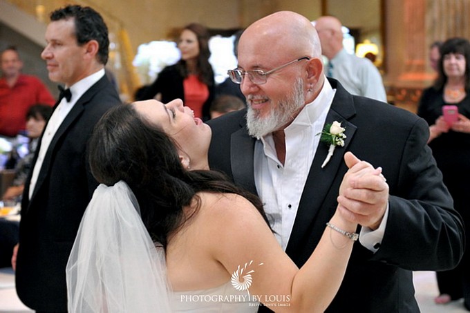 bride dancing with her uncle