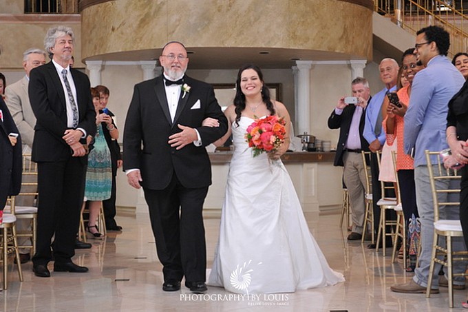 bride and her father